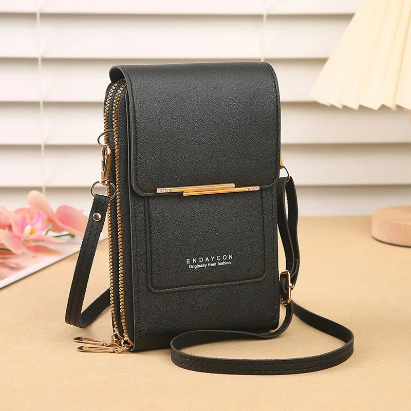 Crazy Bag Mobile Phone Card Holder Crossbody