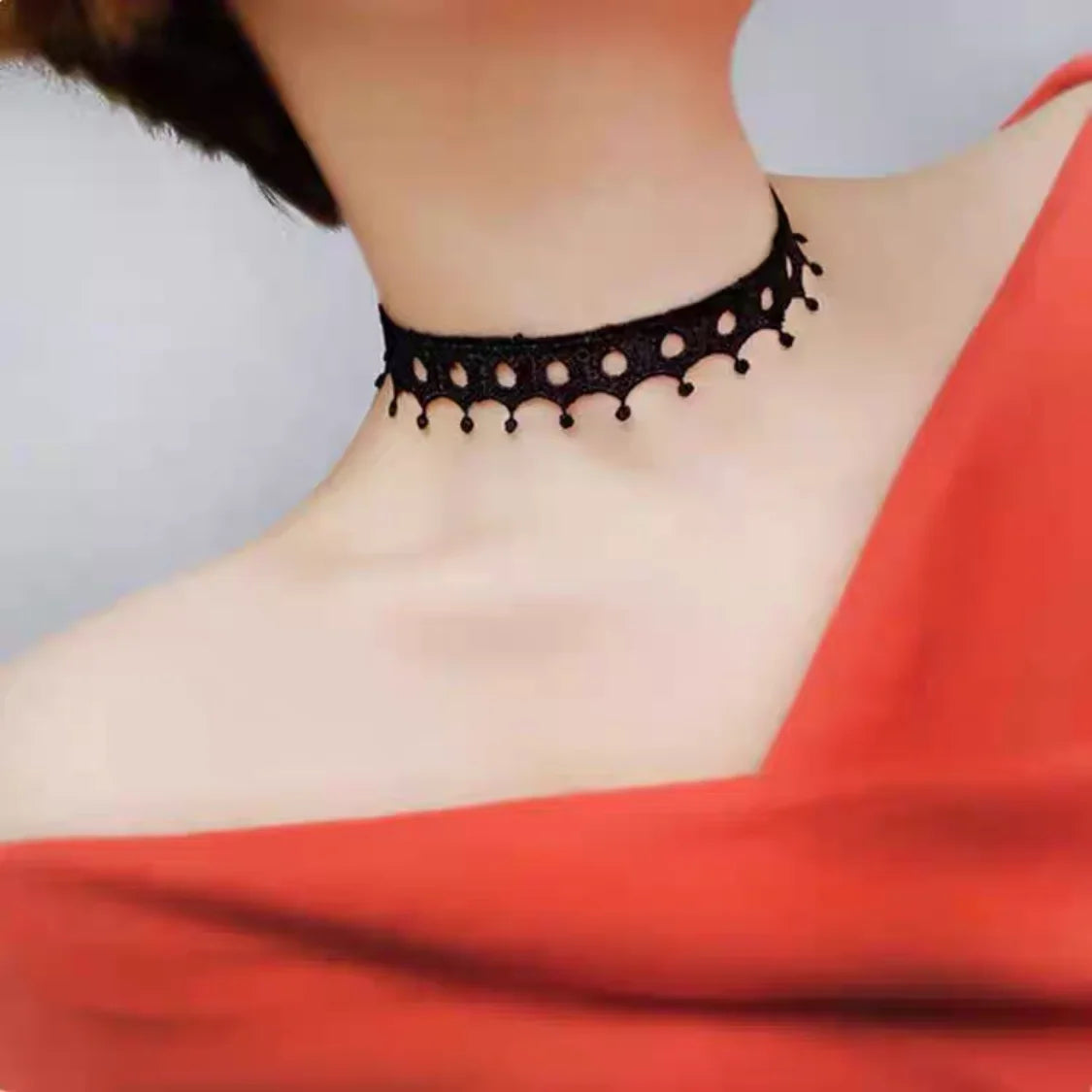 Black Velvet Choker Necklace  Sexy Lace Necklaces