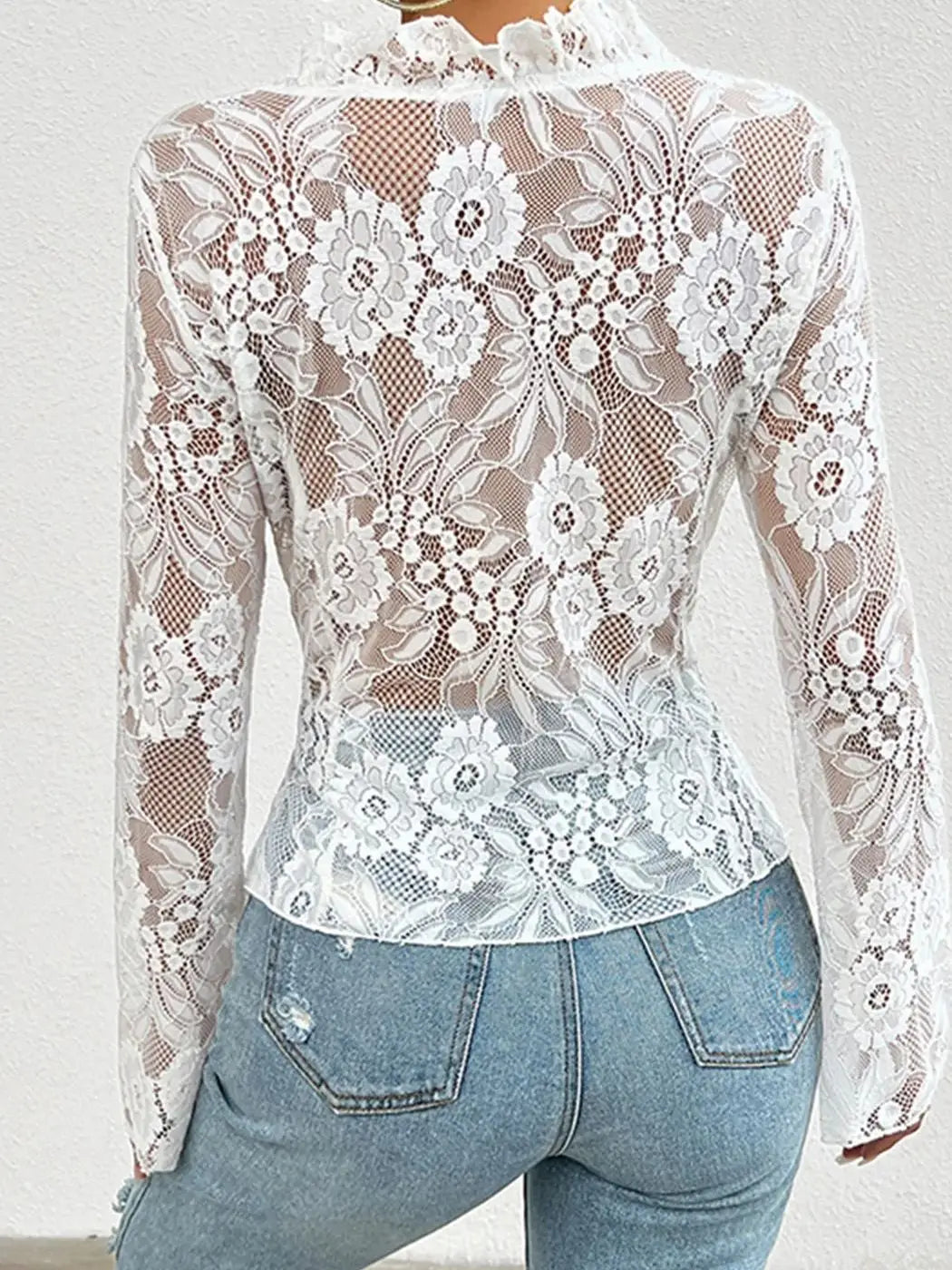 Women Gothic Lace Shrug Crop Tops