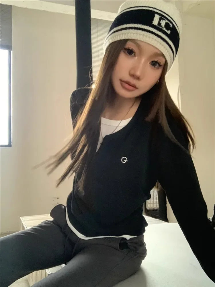 Winter Long Sleeves O-neck Tshirt For Women