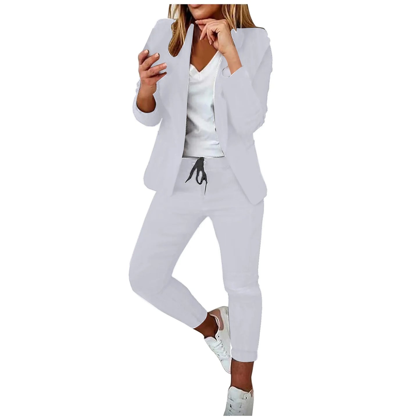 Two Pieces Sets Blazers Coat And Pants