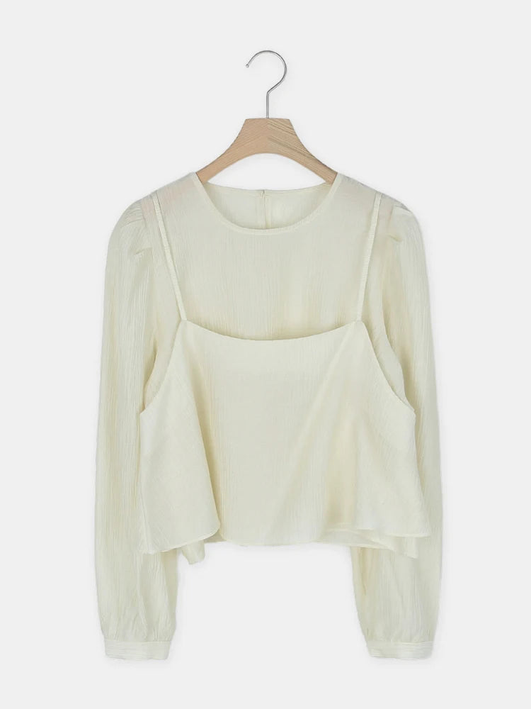 Unique Long Sleeve Tank Top Vest