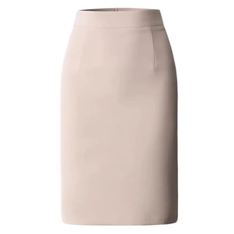 Office Pencil Skirts Elegant Slim High Waist
