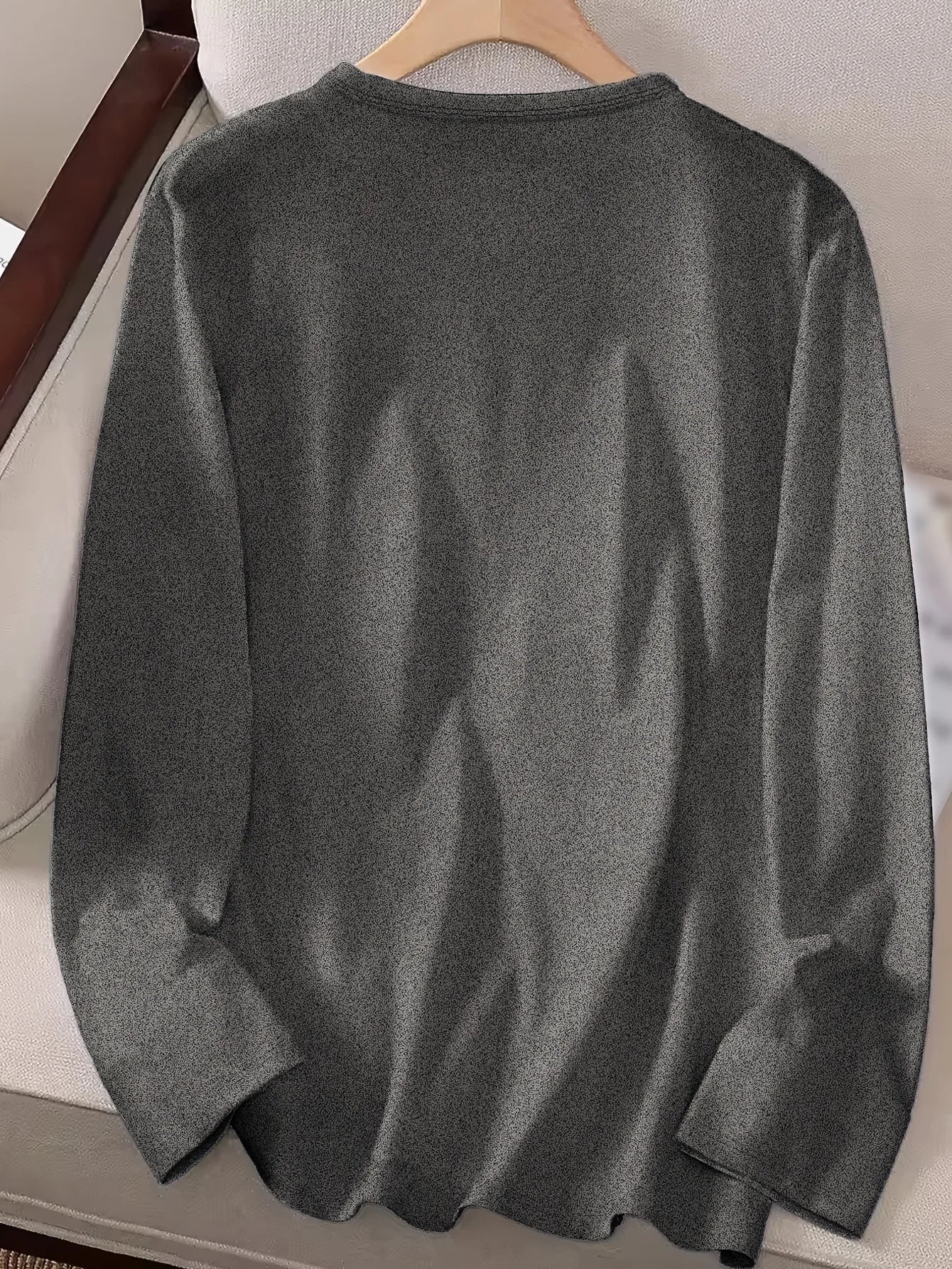 100 cotton  Slim T-shirt Long-sleeved