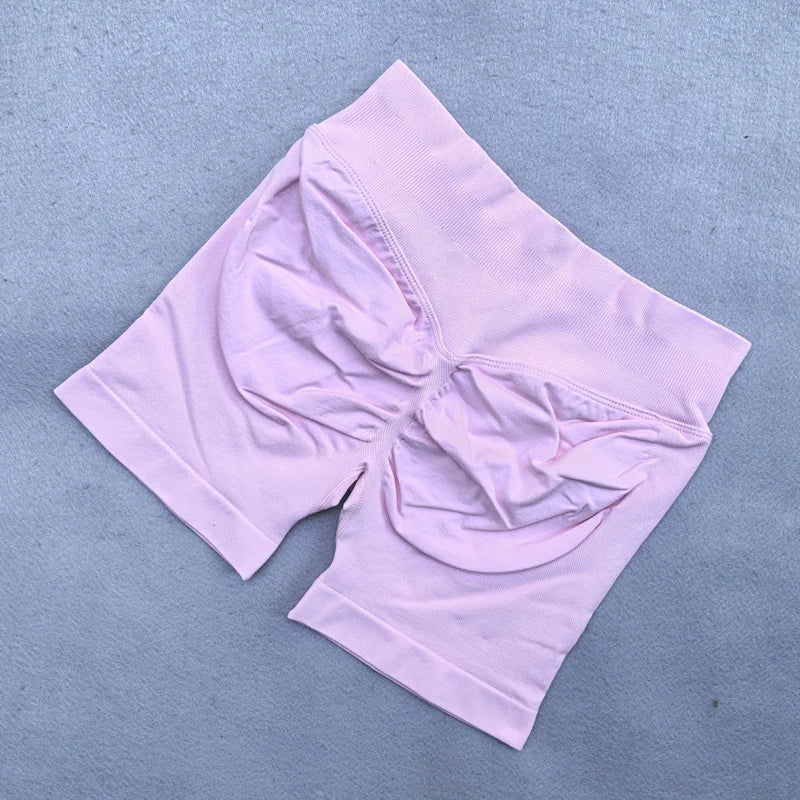 Yoga Set 2Pcs Padded Halter   Gym Shorts