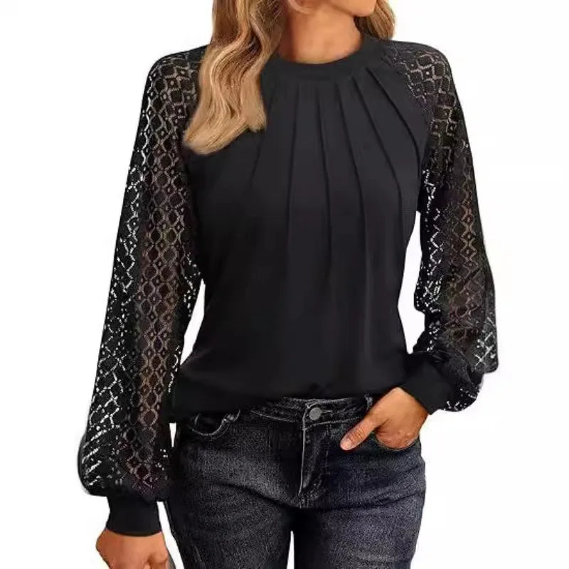 Solid Casual Loose Blouses