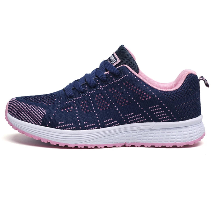 Casual Fashion Breathable Walking  Flat Sneakers