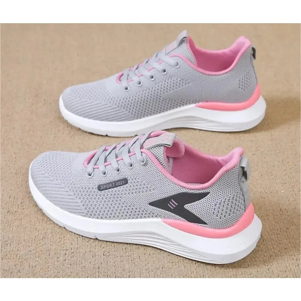 Sneakers - Versatile  Soft Sole Lightweight Casual ,Running