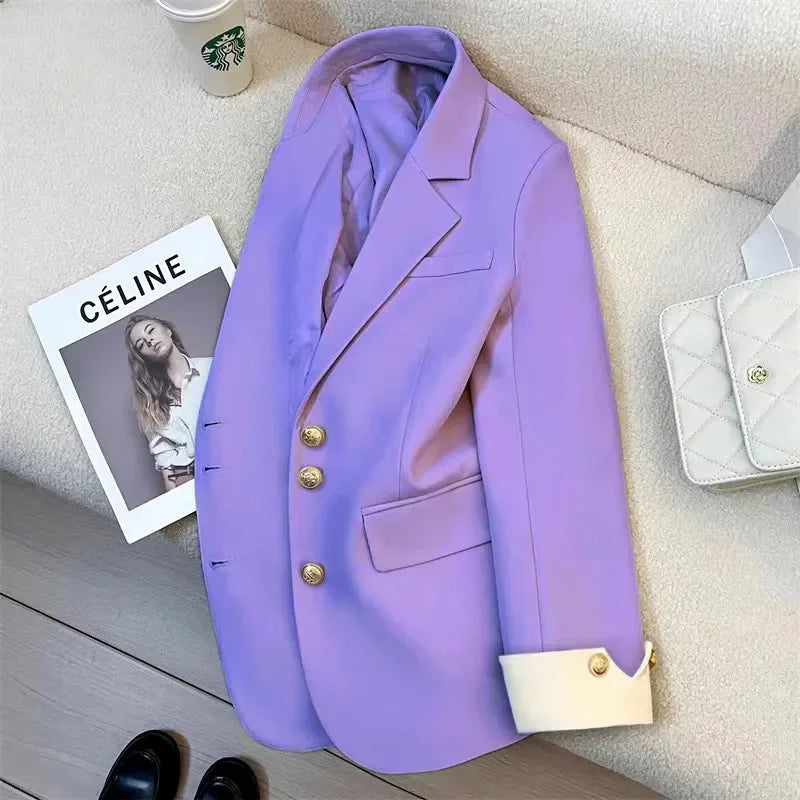 Suit Coat Elegant Sports Blazer12 Color
