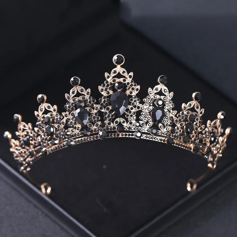 Wedding Hair Tiara Crown Silver Color Tiaras