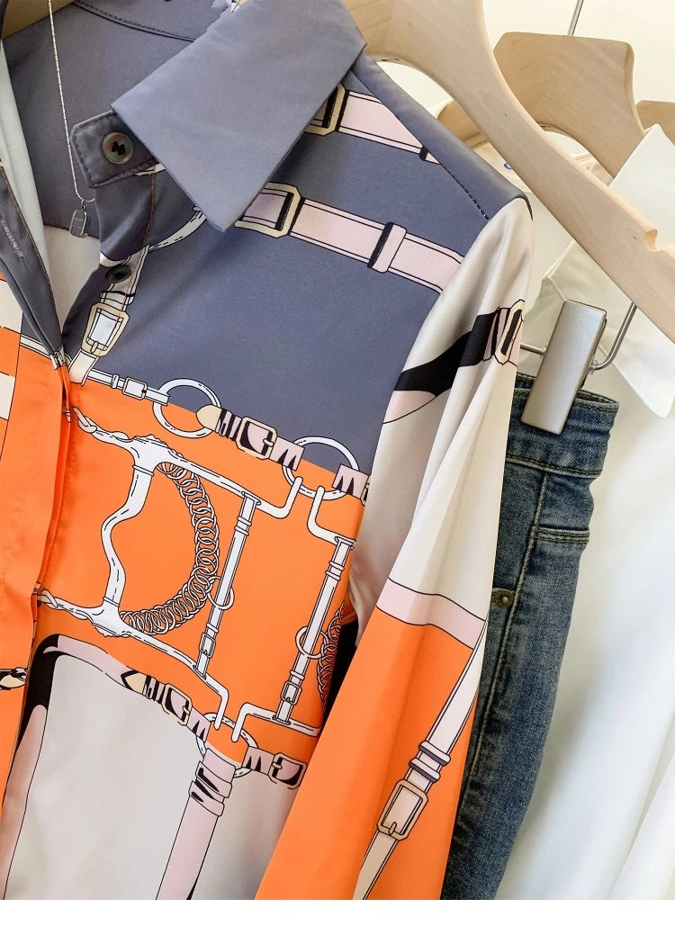 Luxury  Summer Long Sleeves Shirt