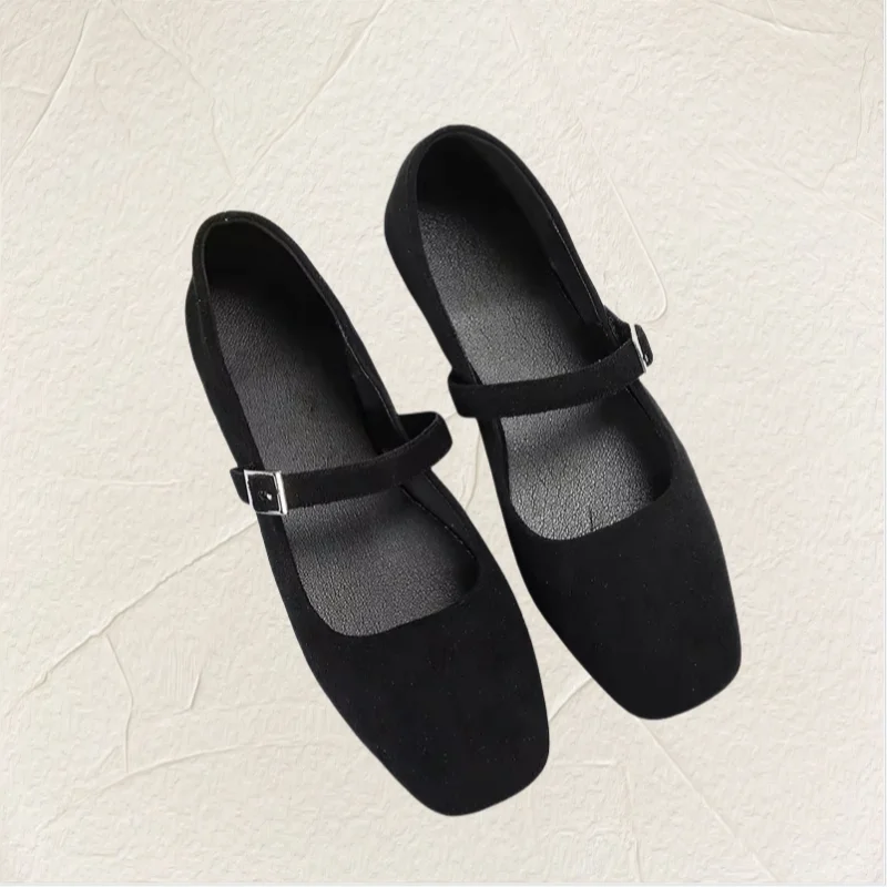 New Comfortable and Elegant Buckle Flats