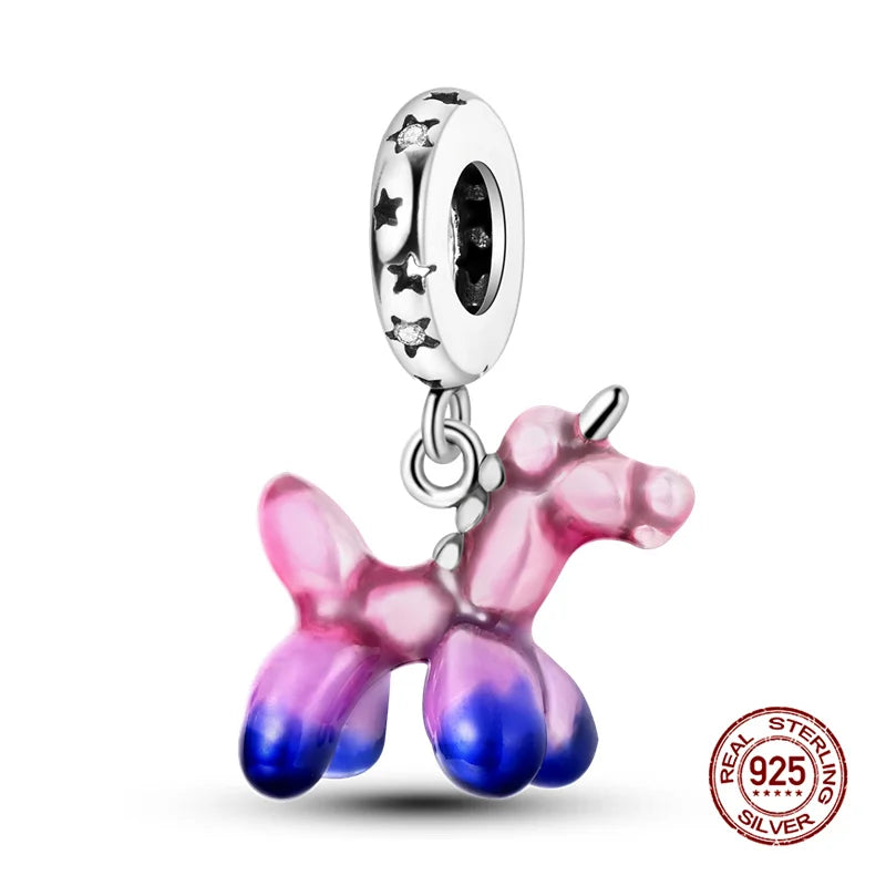 Hot Sale Charms 925 Silver Poodle Charms
