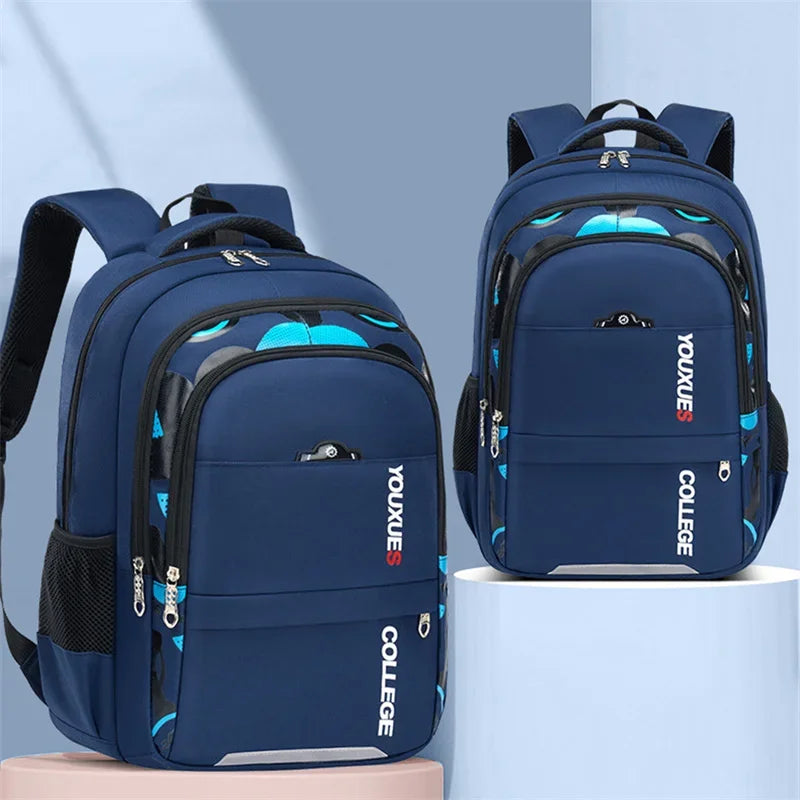 Teenager Boys Waterproof Backpacks Book Bag