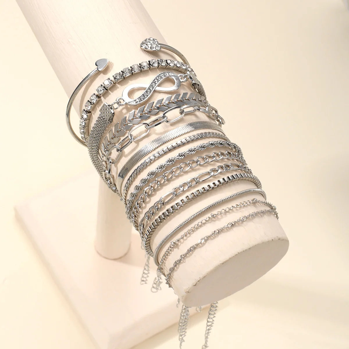 14Pcs/Set Bohemian Multi-layer Chain Bracelets