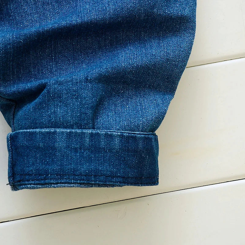 Baby Girls Overalls Kids Denim Dungarees   0-4 Years