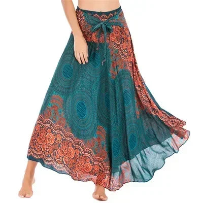 Long Skirts Boho Vintage