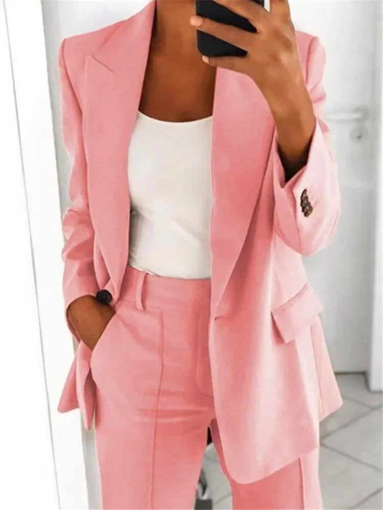 S-5XL Casual Long-sleeved  Plus Size Blazer