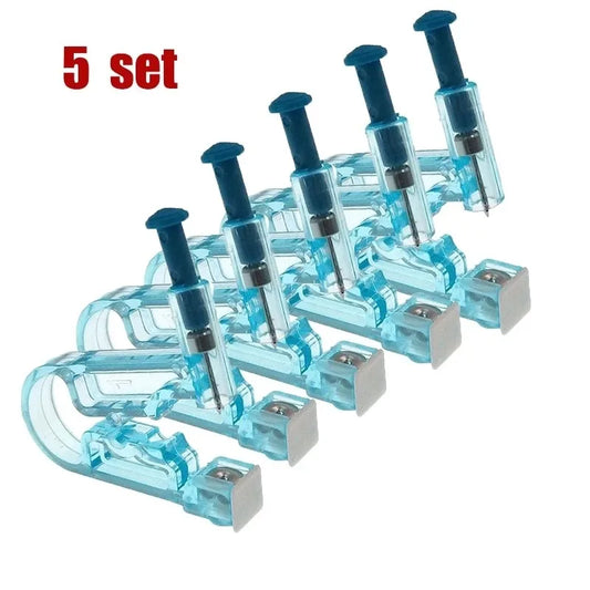 1/5pcs/Set Ear Piercing Gun Kit