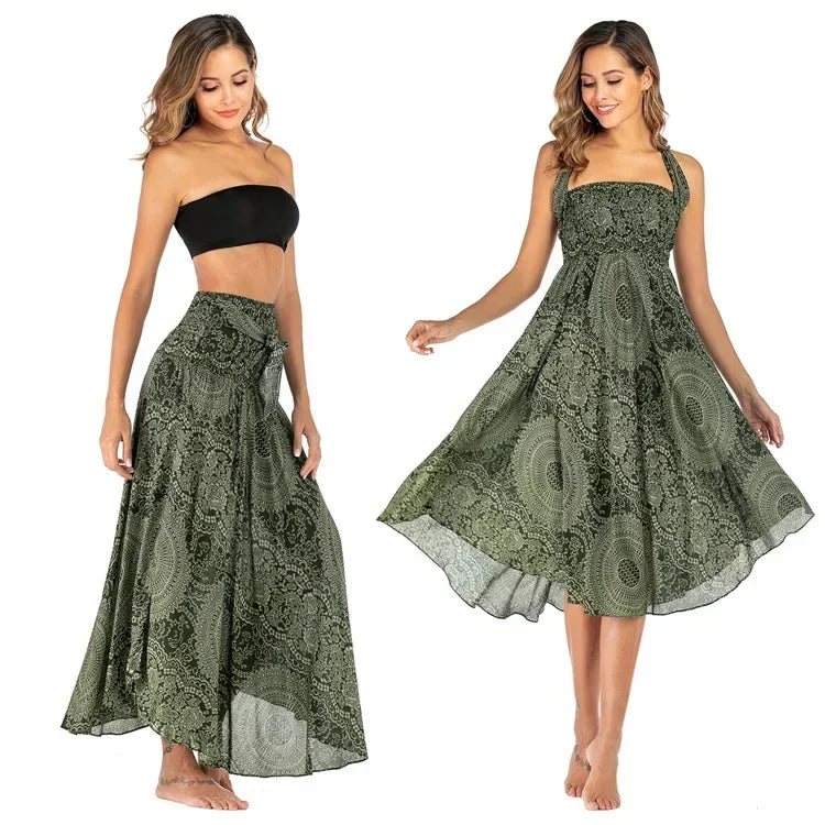 Long Skirts Boho Vintage