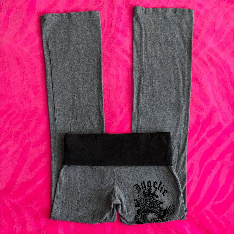 Metal Rock Lower garment Vintage Grunge Trousers