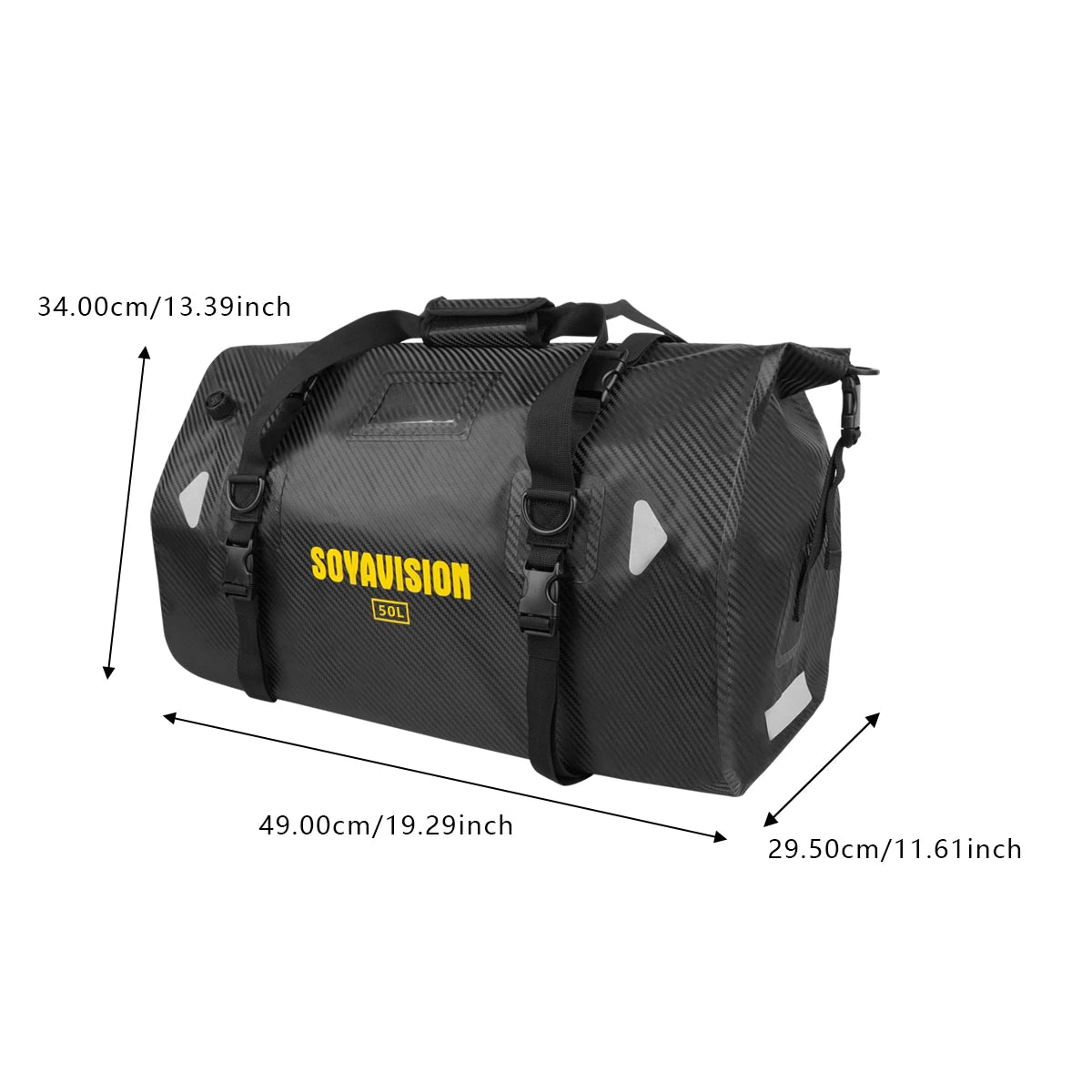 Motorcycle Dry Bag Waterproof Tail Duffle Bag