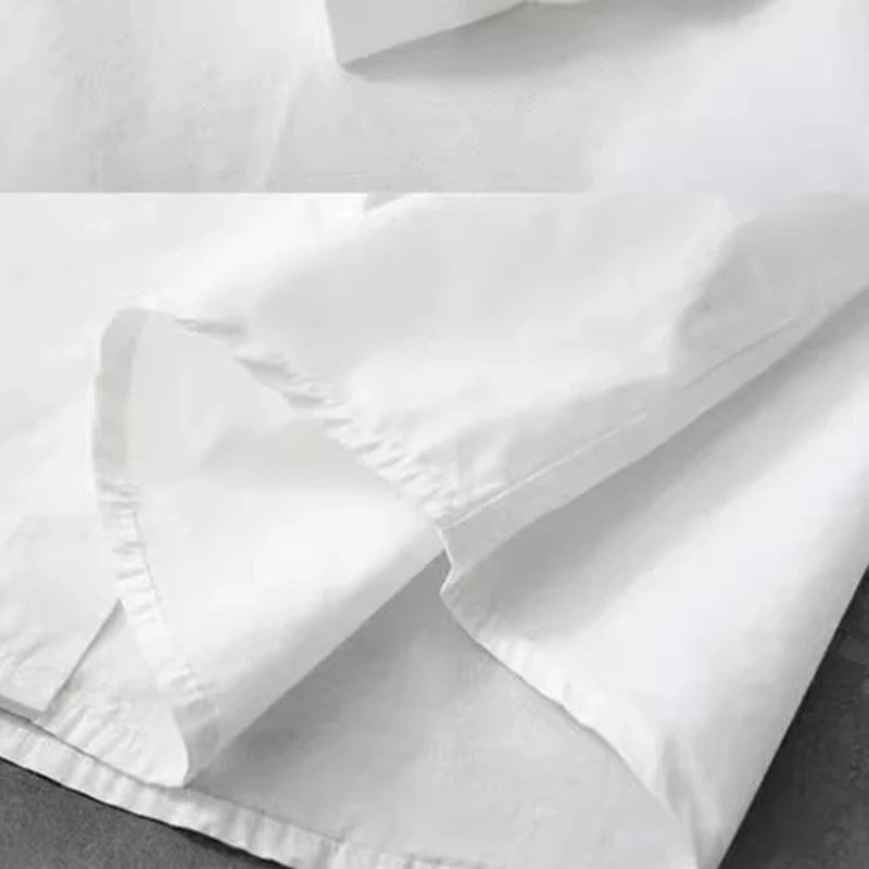 Cotton Embroidered Long Sleeve Blouse