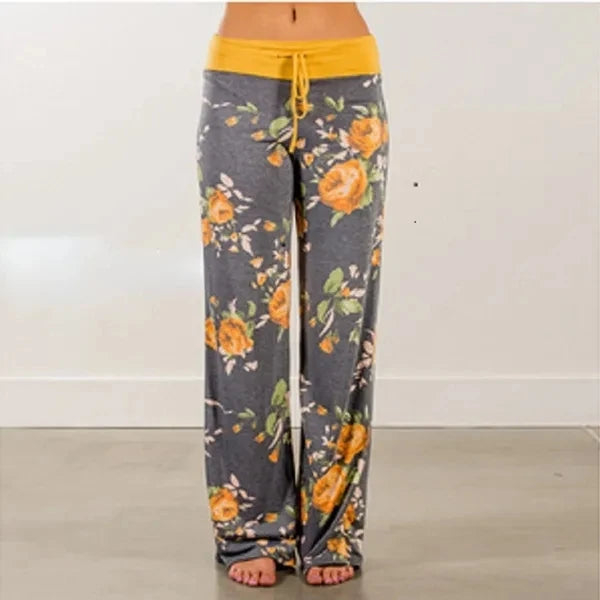 Wide Leg Yoga Lounge Pajama Pants