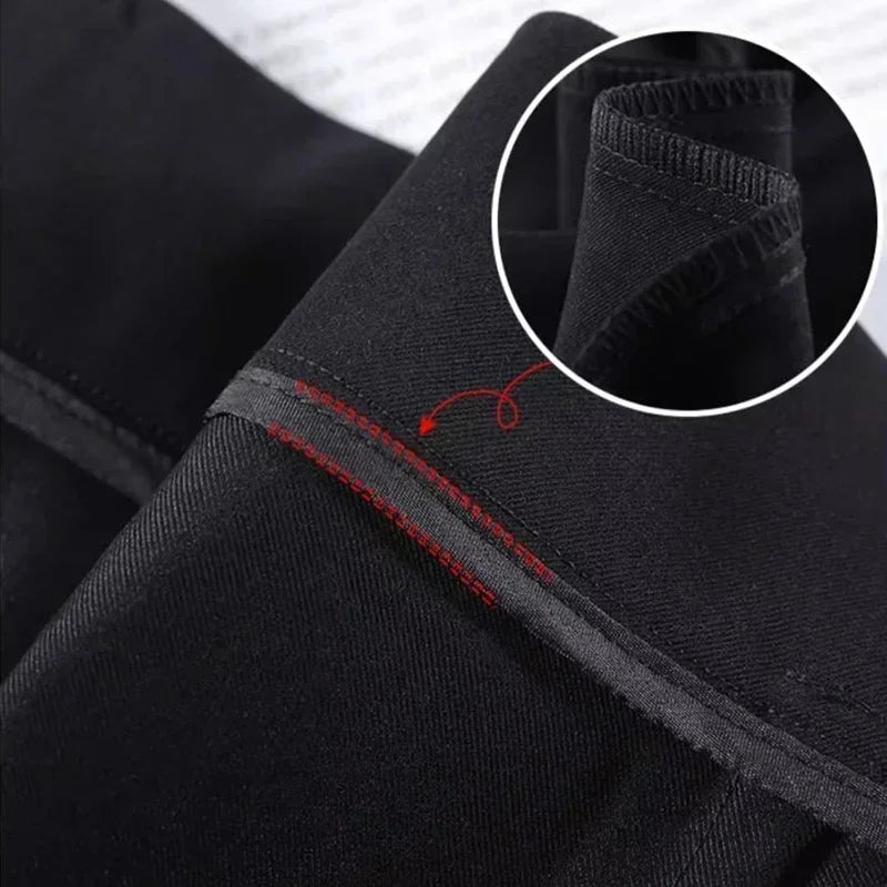 High Waisted  Straight Leg Suit Trousers