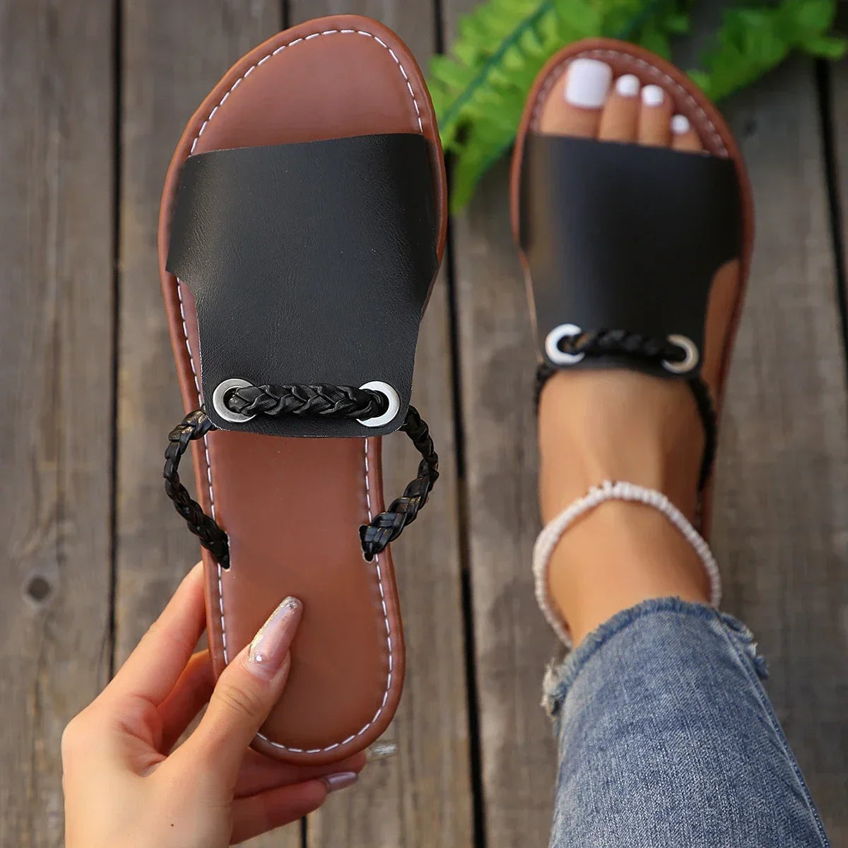 Women Flat Casual  Fashion Dress Sandals