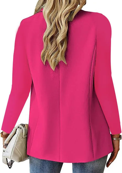Oversized Blazer Jacket Coat Lapel Long Sleeve