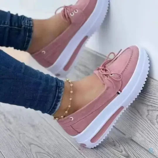 New Style Women Wedges Platform Sneakers
