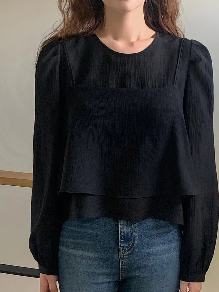 Unique Long Sleeve Tank Top Vest