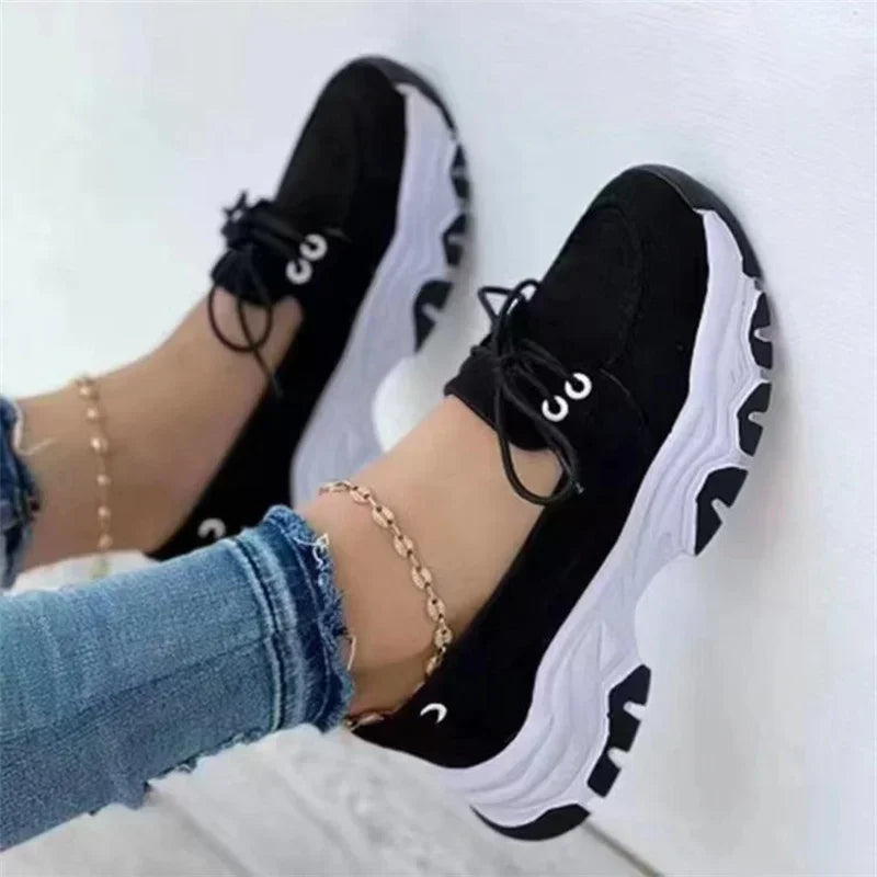 Platform Casual Breathable Sneakers Tennis Vulcanized
