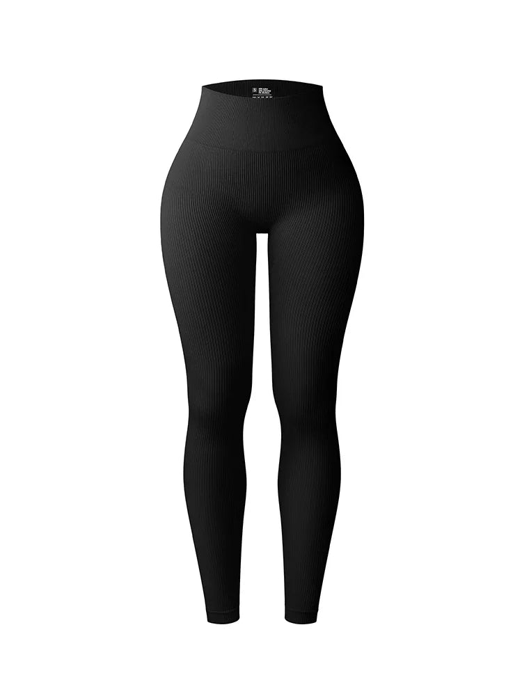 Seamless Sports Fitness Legging  Solid Color