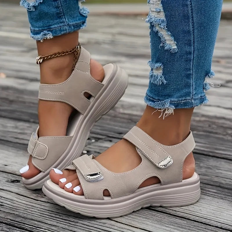 Wedge Sandals Casual Platform Plus Size