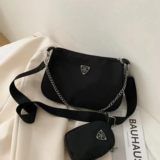 Nylon Crossbody Fashion Portable Casual Underarm Bag