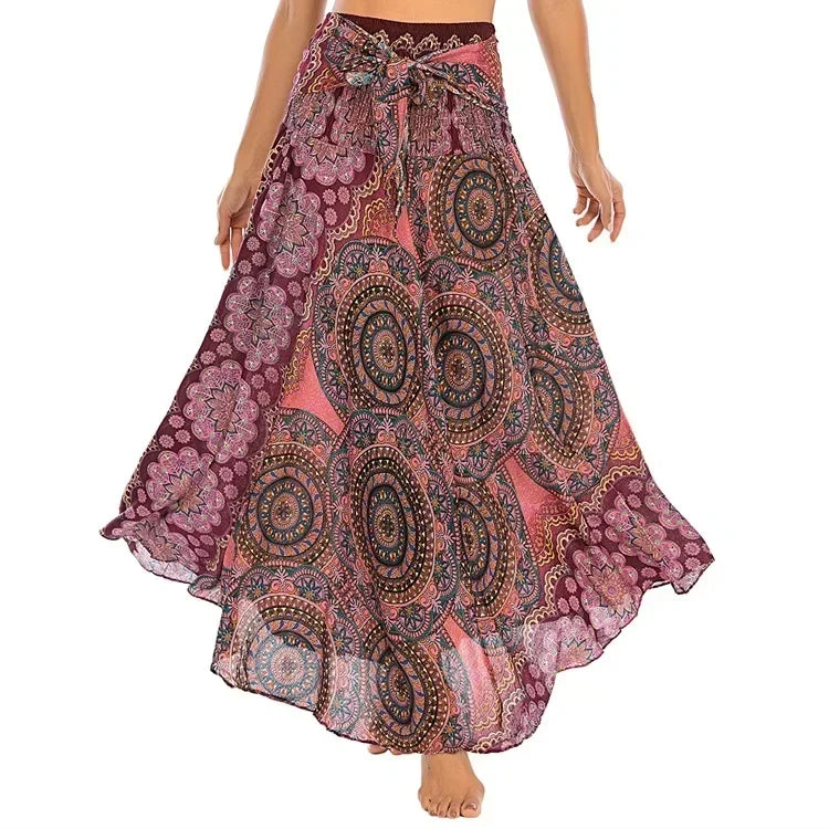 Long Skirts Boho Vintage