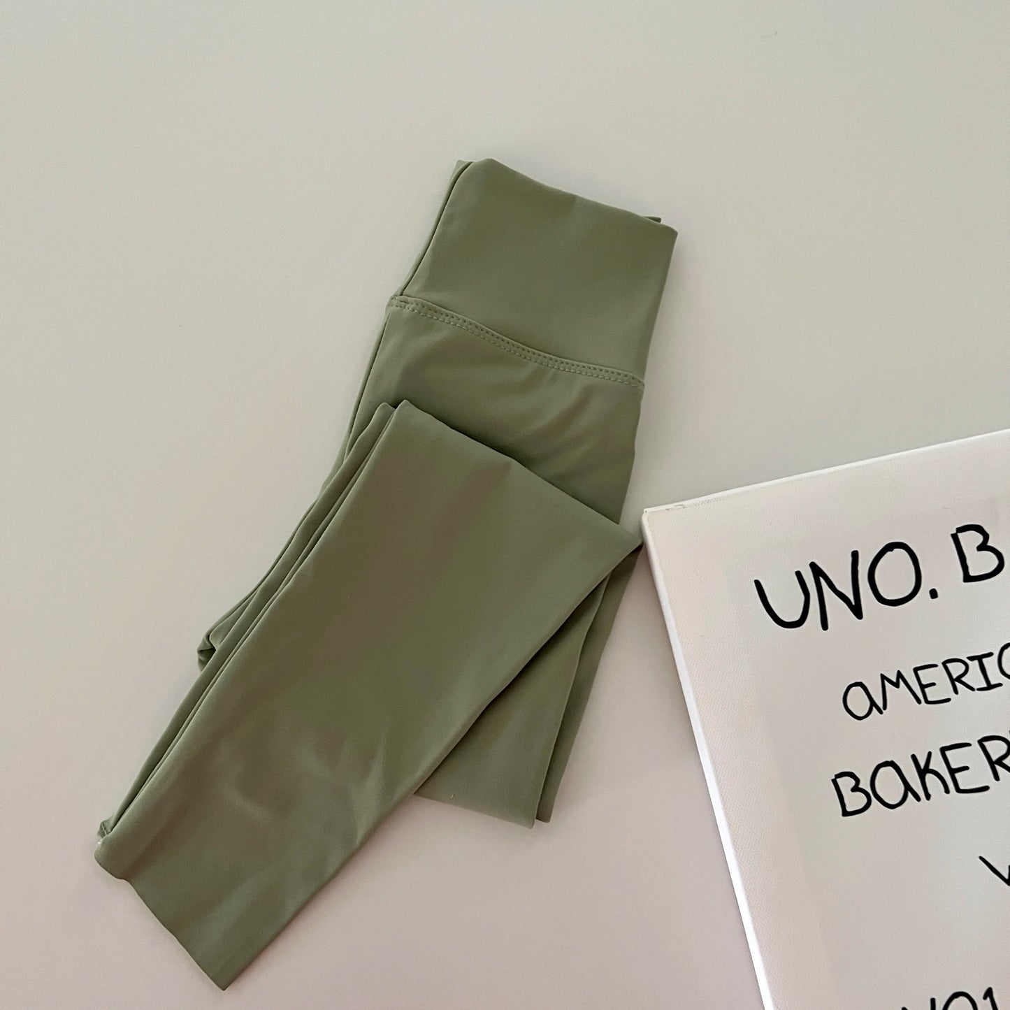 Girl Pants Black Cotton Spandex High Waist