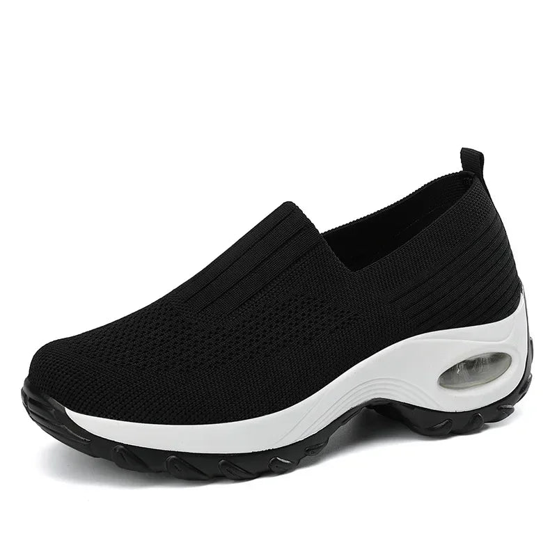 Slip-On Women Walking Shoes Orthopedic Diabetic