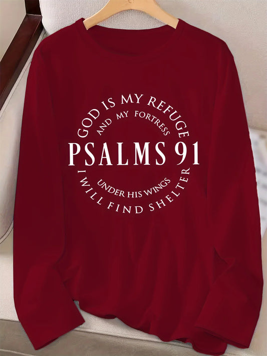 100% Cotton Fashion Inspirational Palms 91 T-shirt