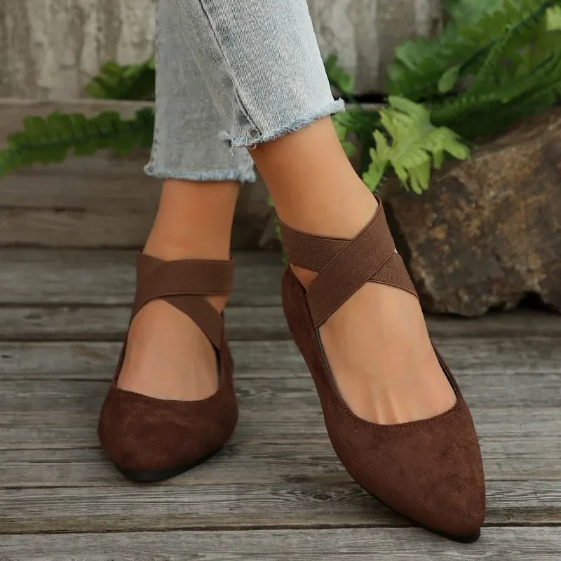 Black Flat Lightweight Ballet Shoes Size 36-43