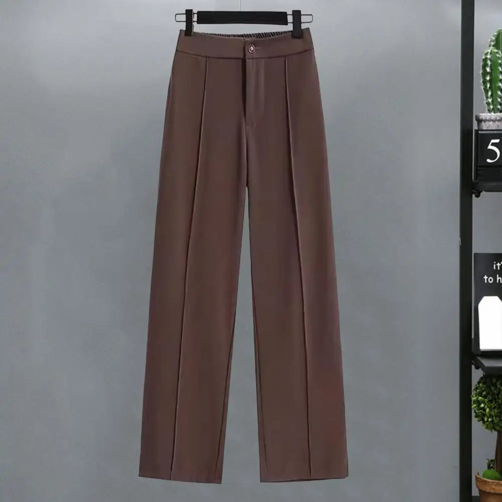 High Waist Pants Formal  Suit Trousers