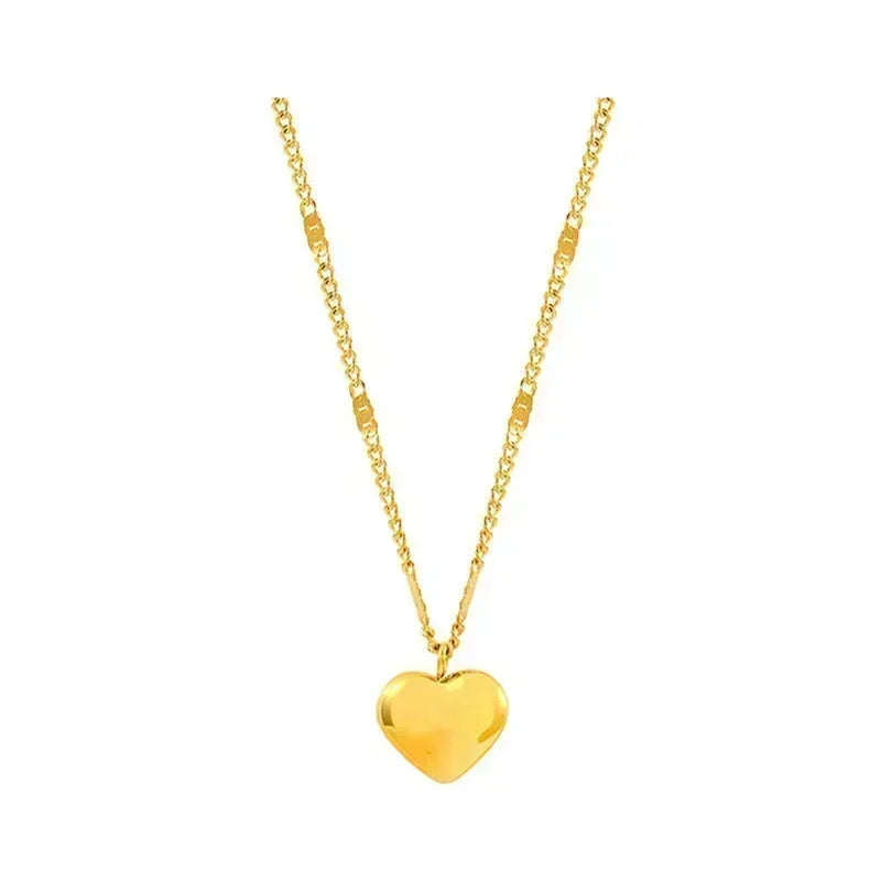 Cross-border Simple Sweet Love Pendant Necklace Jewelry