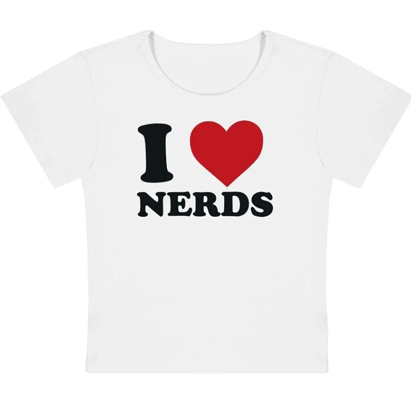 Short Sleeve Crop Sexy Tshirt