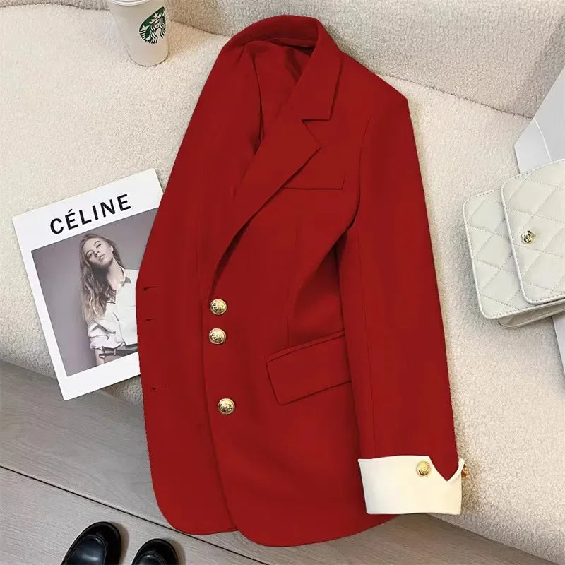 Suit Coat Elegant Sports Blazer12 Color