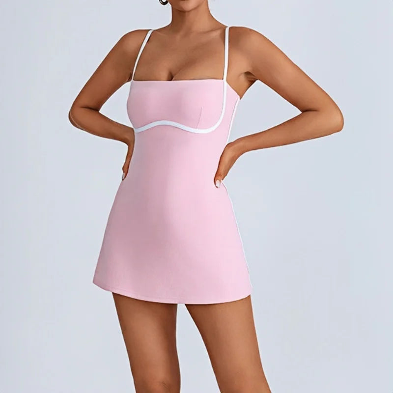 Tennis Skirt Sports Fitness High Elastic Breathable